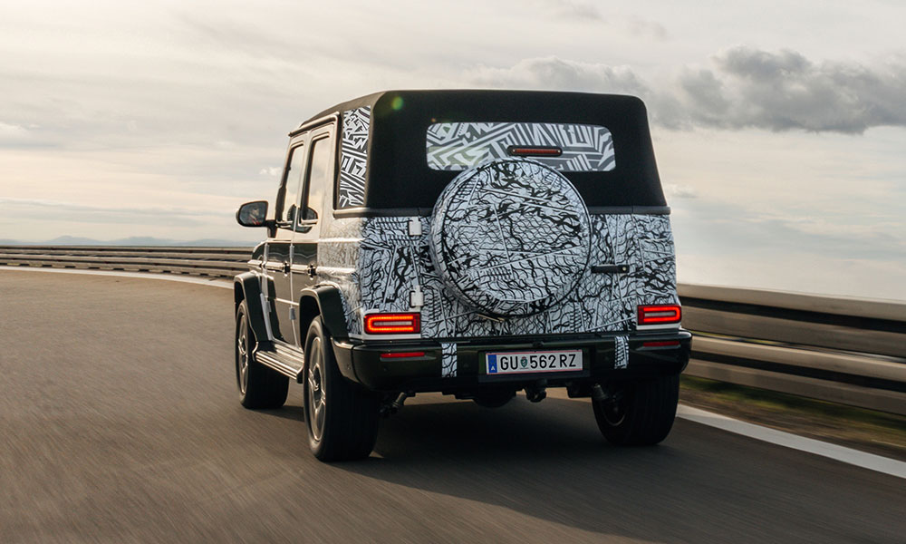 Das G-Klasse Cabriolet als Erlkönig