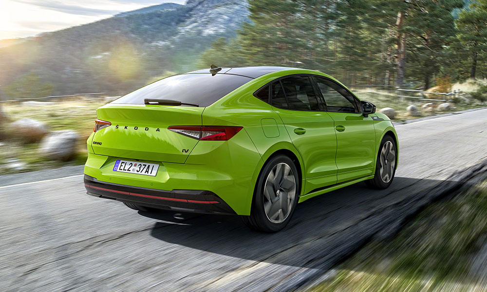 Das ŠKODA ENYAQ Coupé RS iV 