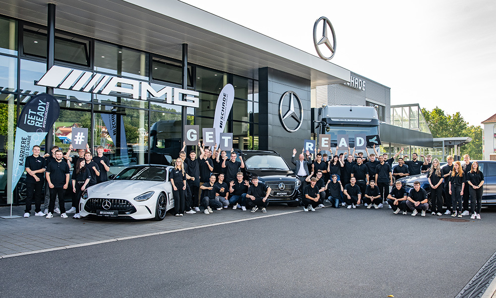 Azubistart 2024 im Autohaus SCHADE