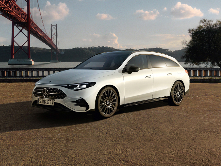 CLA Shooting Brake in weiß