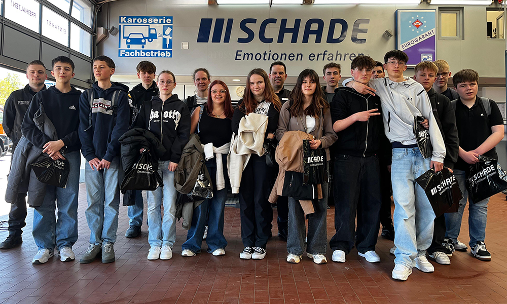 Gruppenbild der Schüler