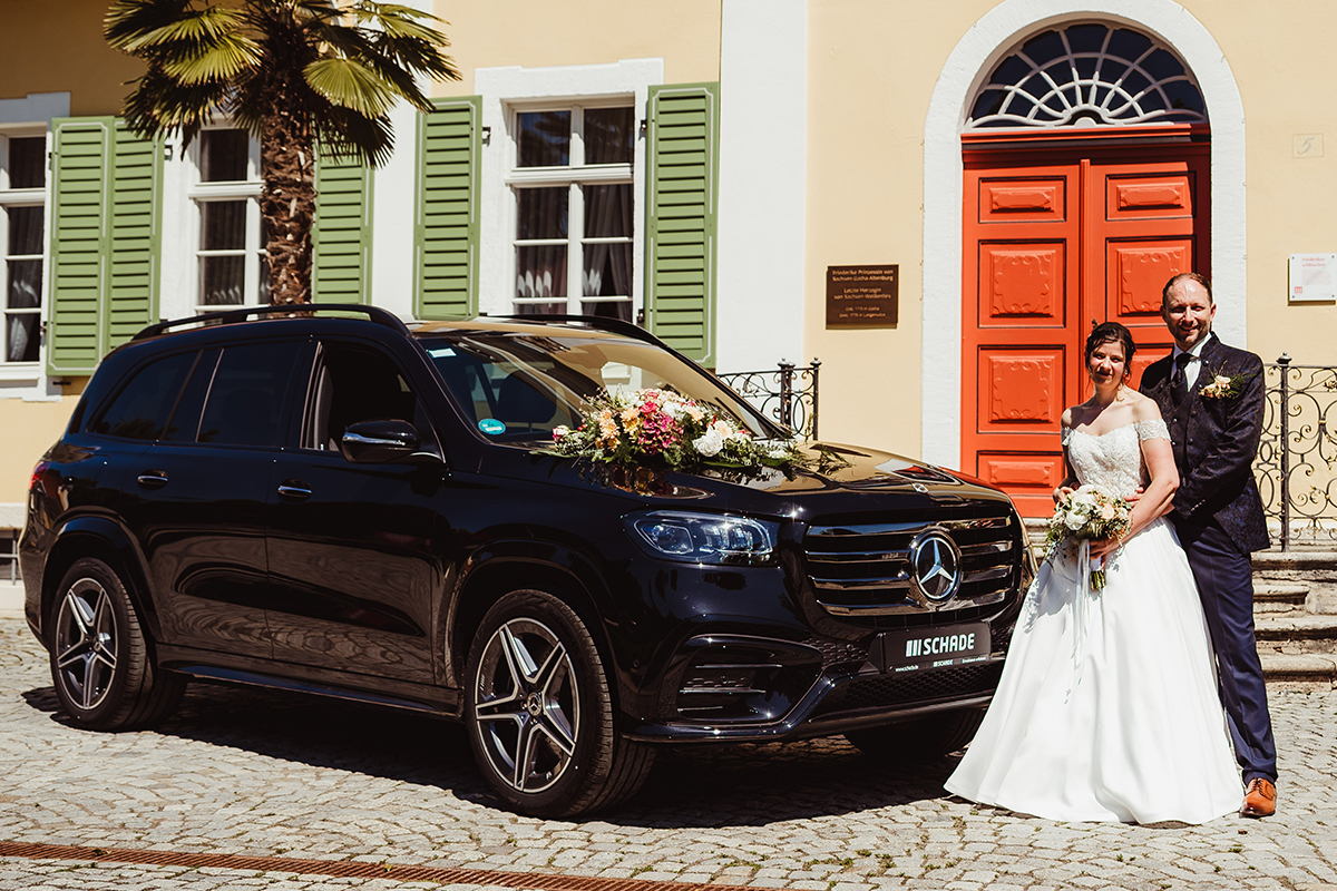 GLS als Hochzeitsauto 