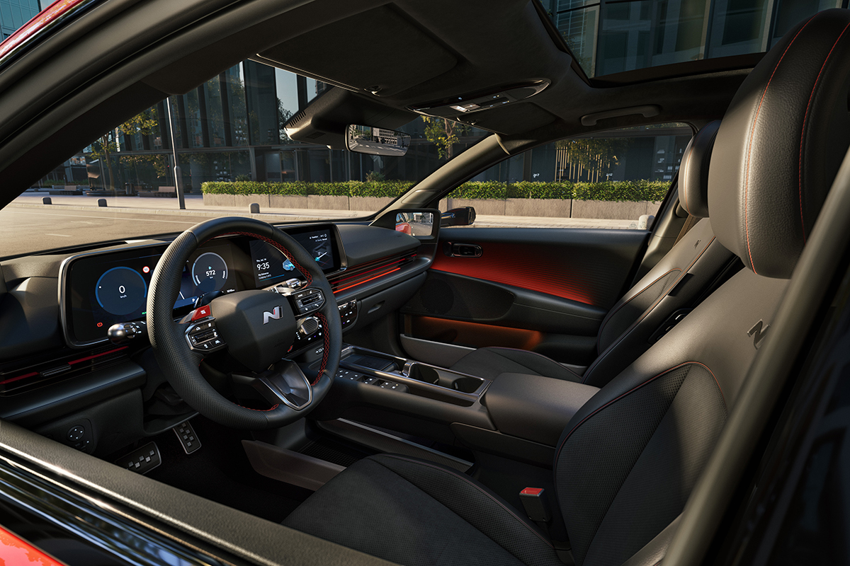 Cockpit des Hyundai IONIQ 6