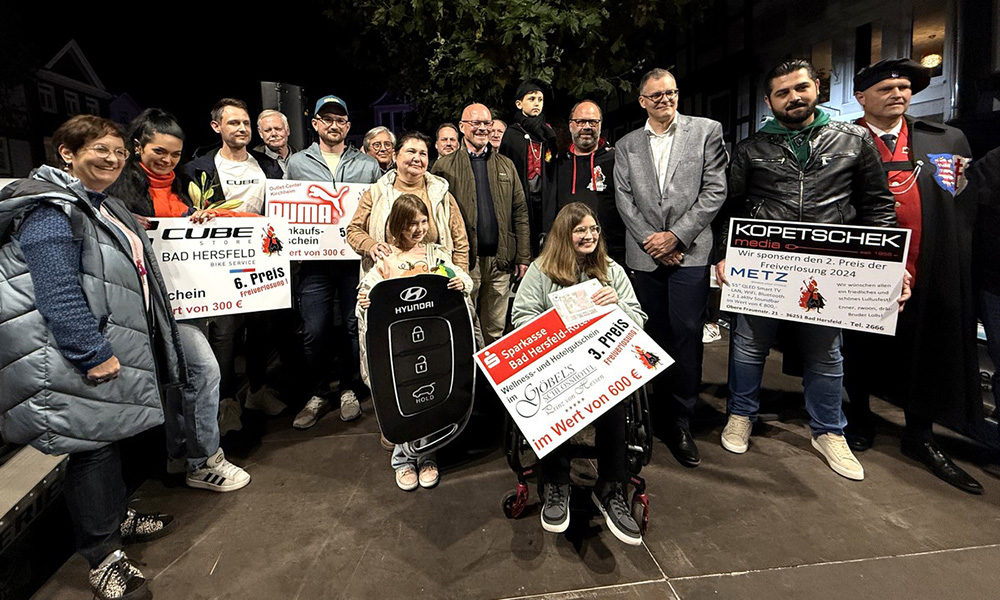 Gewinner Tombola Lullusfest 2024