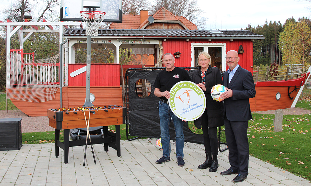 Spendenübergabe Kinderhospiz Mitteldeutschland