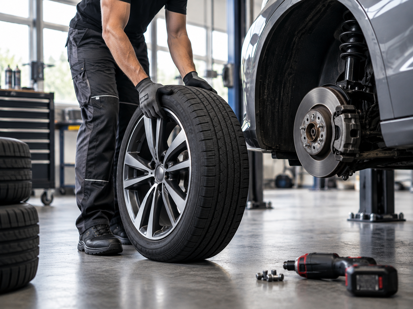 Räder-/Reifenwechsel im Autohaus SCHADE