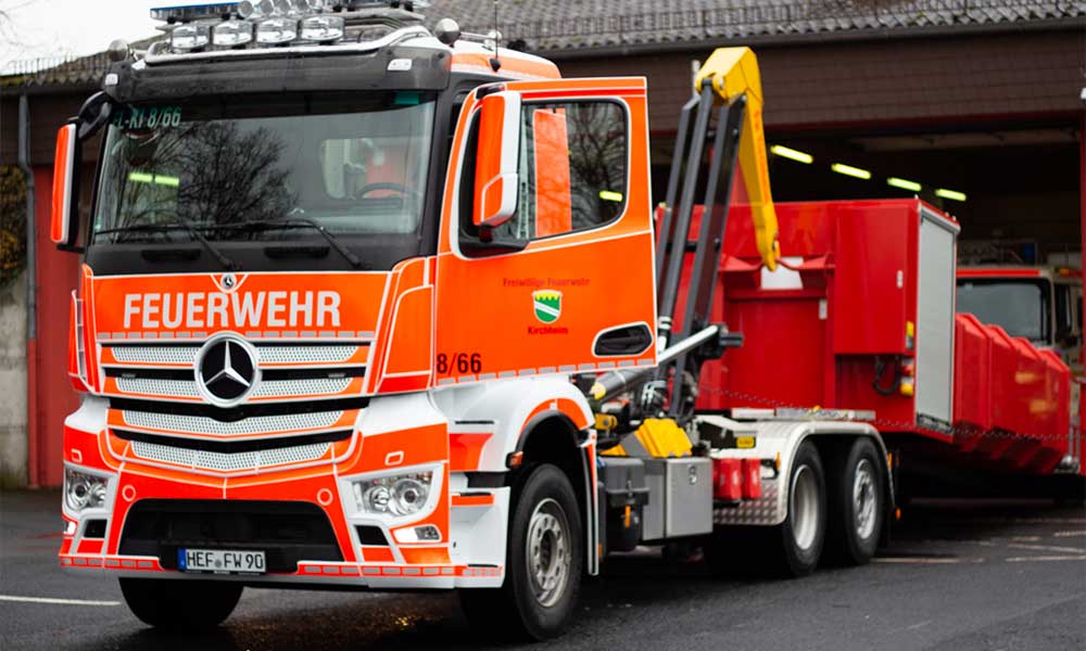 Übergabe Feuerwehr Kirchheim 