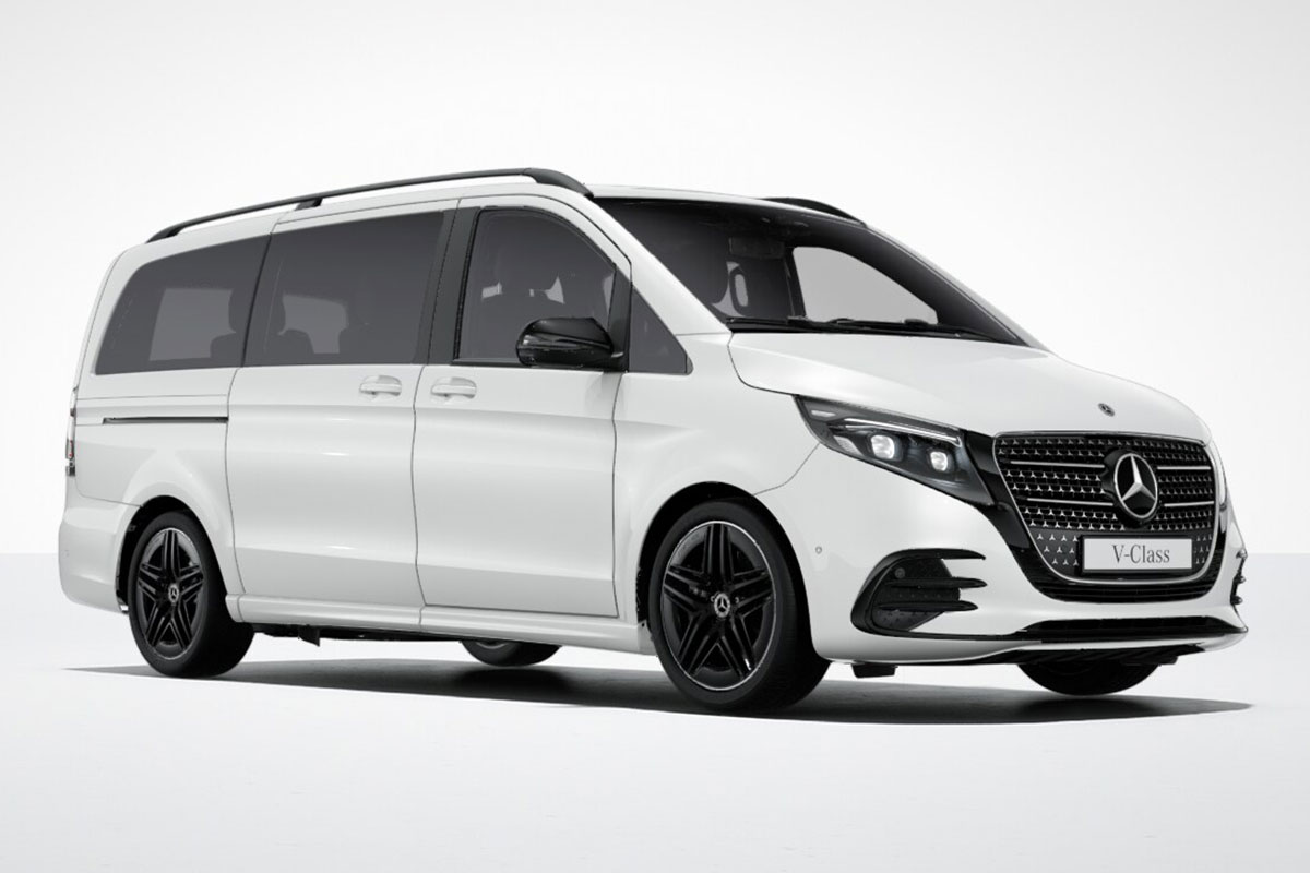 Mercedes-Benz V-Klasse in weiß