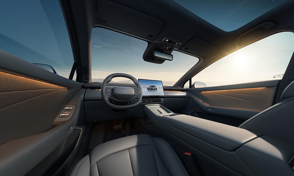 Interieur des XPENG P7+