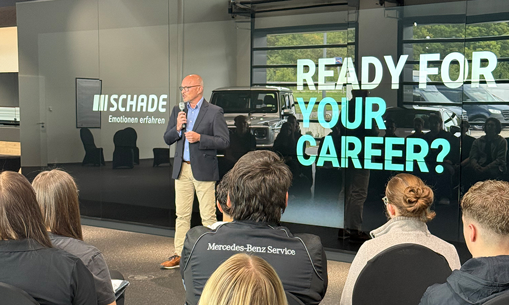 Ausbildungsstart 2026 im Autohaus SCHADE Ausbildungsstart 2026 im Autohaus SCHADE