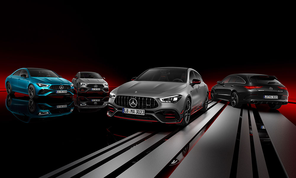Die neuen Mercedes-AMG CLA Modelle