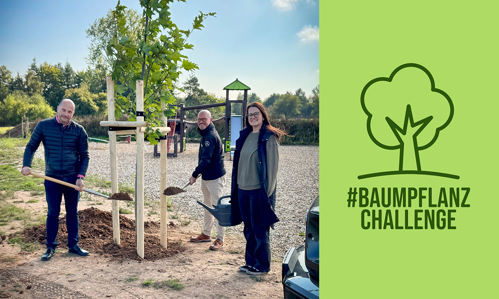 Autohaus SCHADE - Baumpflanz Challenge 2025