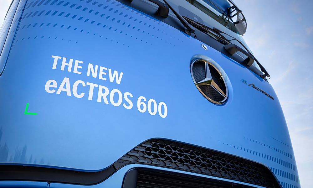 Der neue eActros 600 - jetzt im Autohaus SCHADE