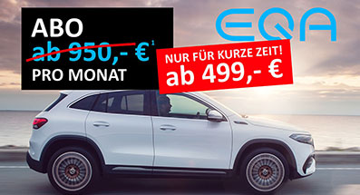 Jetzt nur für kurze Zeit- der EQA für 499,-€