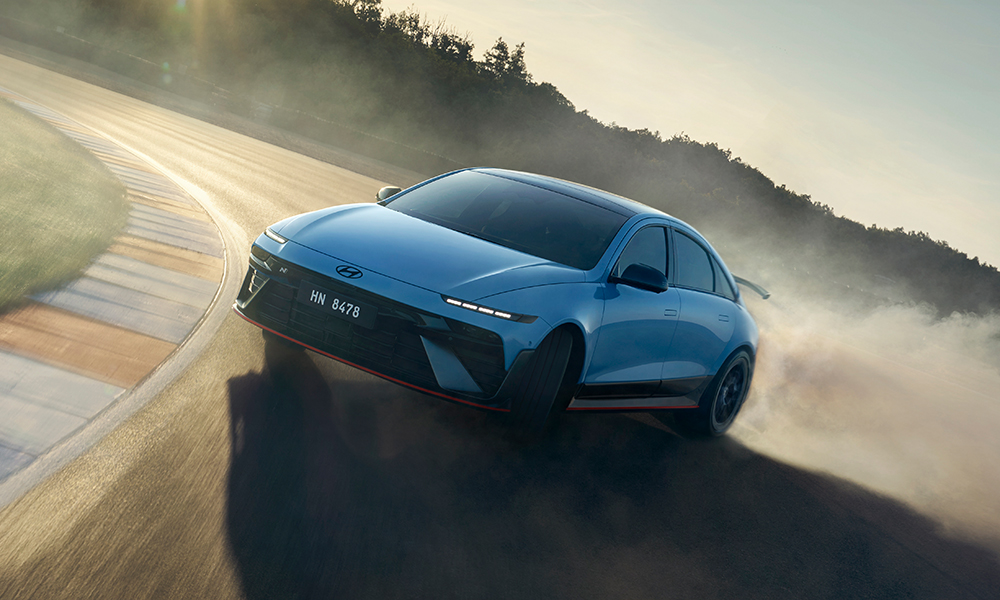 Der brandneue Hyundai IONIQ 6 N 