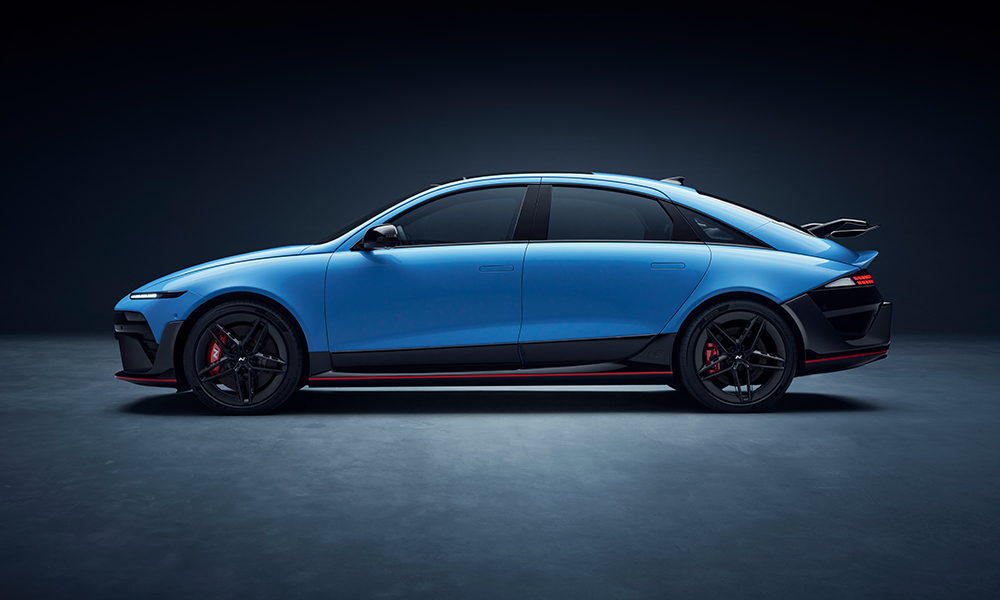Der brandneue Hyundai IONIQ 6 N 