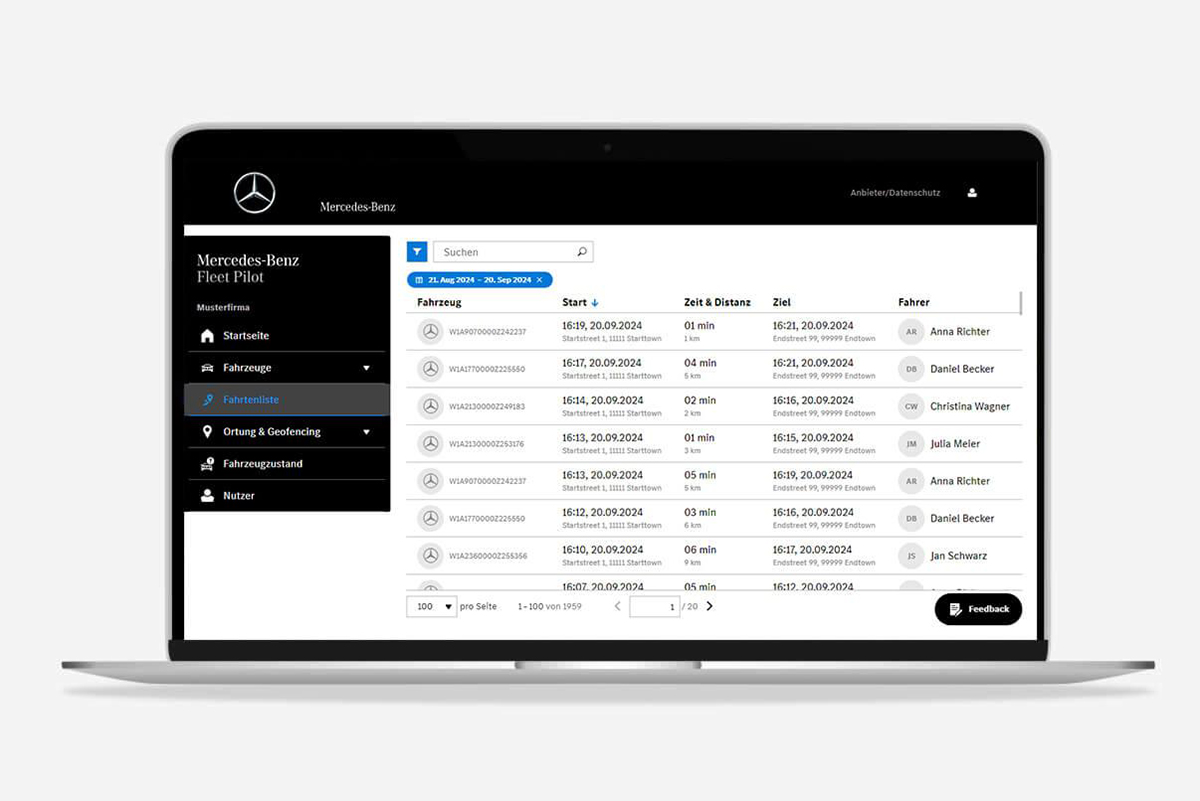 Mercedes-Benz Fleet Pilot