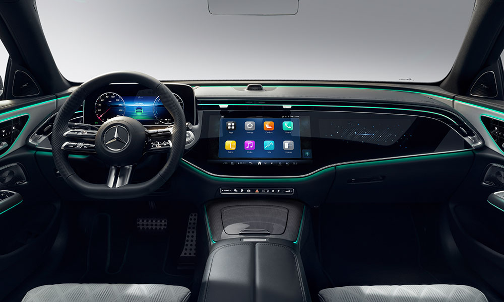 Das Interieur der neuen E-Klasse