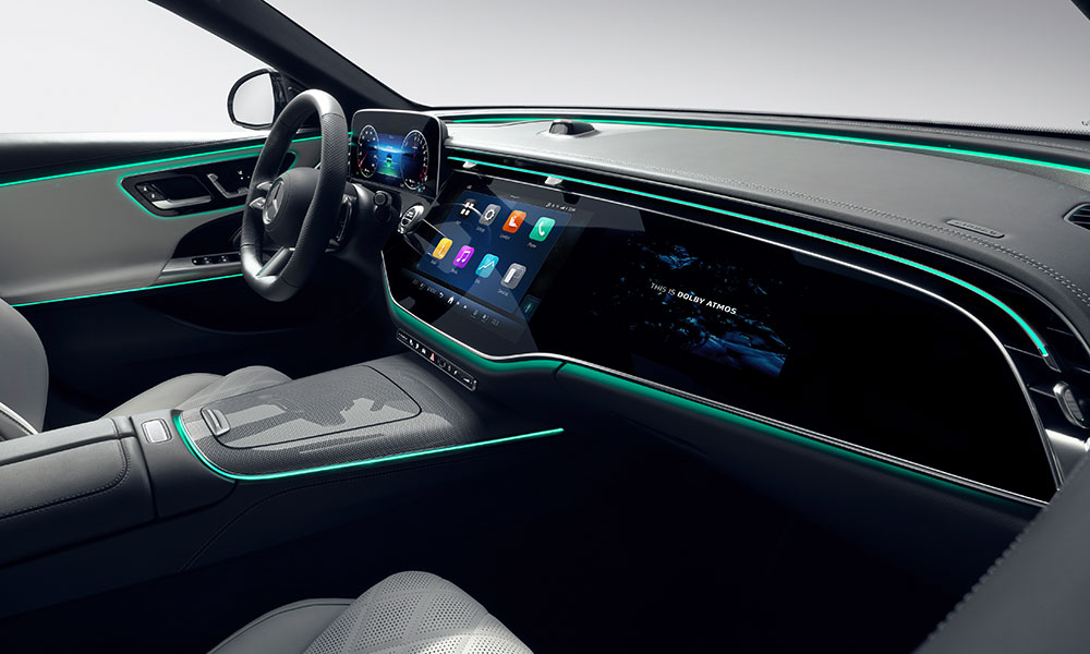 Das Interieur der neuen E-Klasse