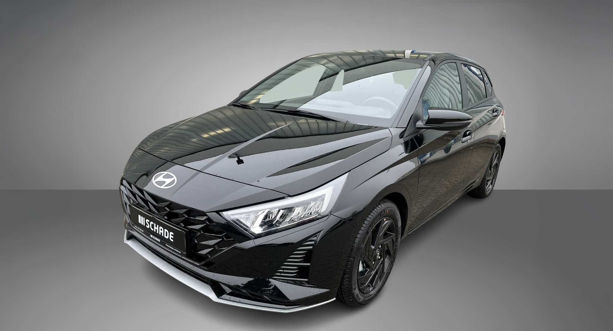 Hyundai i20 in schwarz 