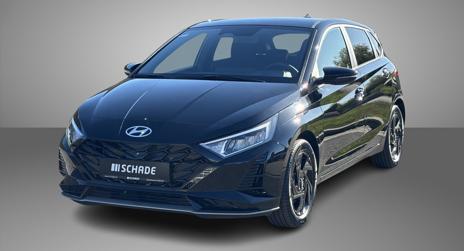 Hyundai i20 in schwarz