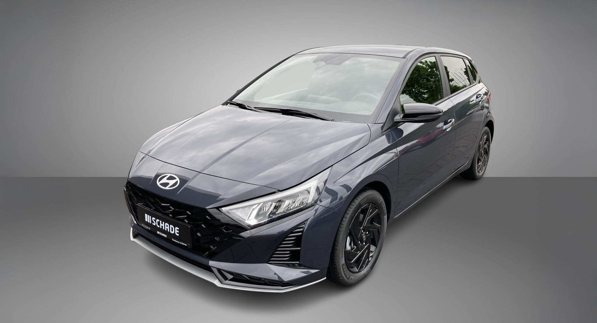 Hyundai i20 in grau