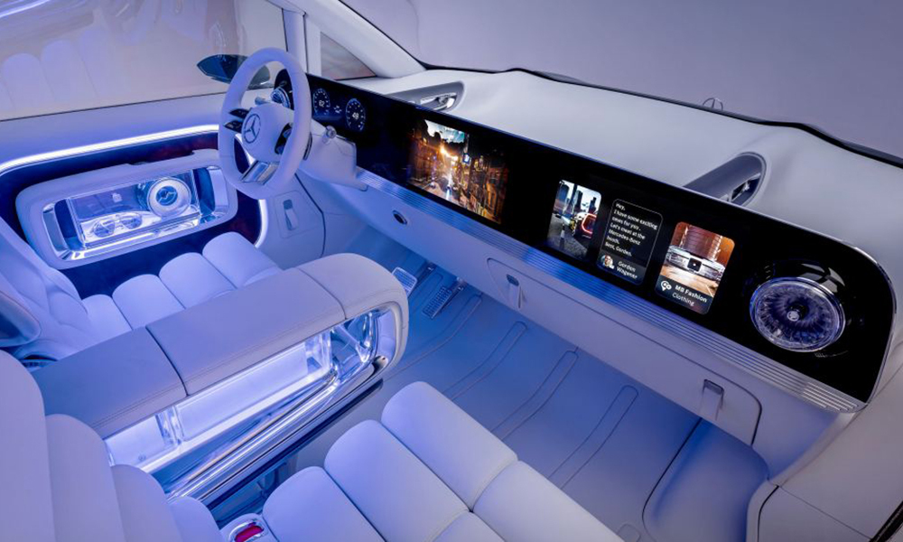 Der neue Mercedes-Benz Vision V Interieur Der neue Mercedes-Benz Vision V Interieur