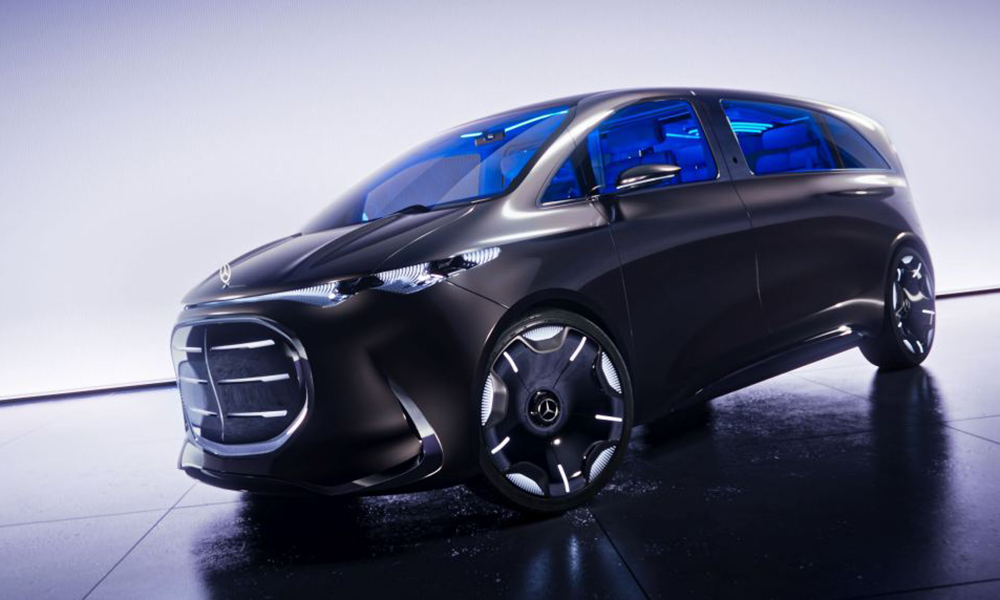 Der neue Mercedes-Benz Vision V Front Der neue Mercedes-Benz Vision V Front